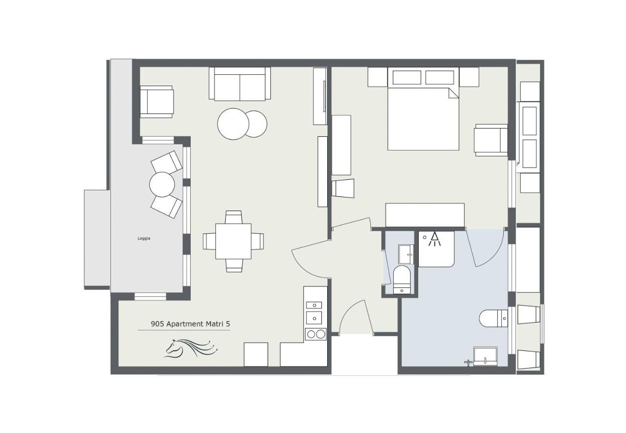 Apartmenthaus Matri By Pferd Auf Wolke Wald am Arlberg Bagian luar foto